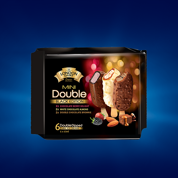 BE Double Multipack Choco Brownie+Almond White+chocolate Berry